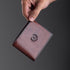 Blanc - A sleek, minimalist bi-fold wallet with an integrated flip ID section, Blanc is thoughtfully designed to maximise utility while maintaining an exceptionally slim profile. Detailed shot