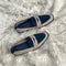 David - Bi-material penny loafer in the finest Suede leather.