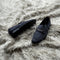Carlyle - Grey. Horse-bit loafer in the finest velveteen fabric.