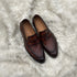 Desmond - Single component Penny loafer made from the finest Nappa calf leather. Finished in the beautiful Dark Tan patina