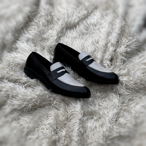 Dobben - Spectator loafer made from the highest tier Calf leather