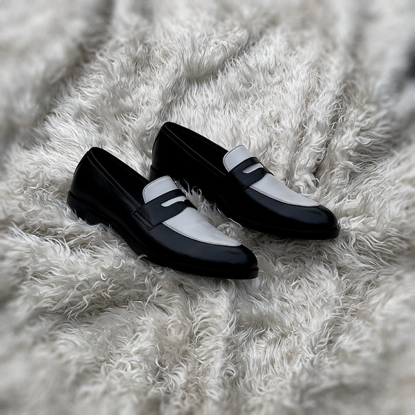 Dobben - Spectator loafer made from the highest tier Calf leather