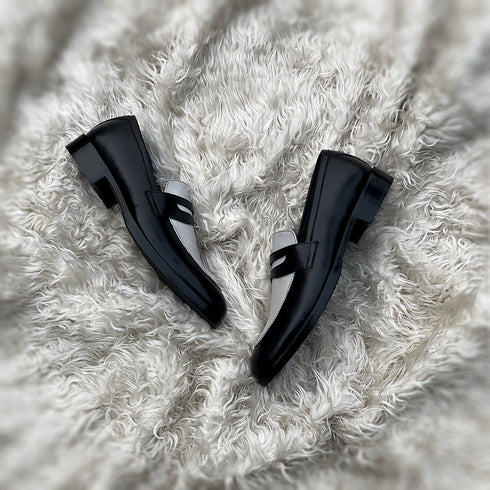 Dobben - Spectator loafer made from the highest tier Calf leather