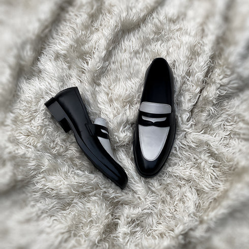 Dobben - Spectator loafer made from the highest tier Calf leather