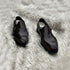 Erdem - Peshawari Chappal made from the finest Calf leather. Finished in the very beautiful Dark Umber patina