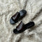 Emir - Single component slippers finished in the very beautiful Cinder patina