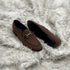 Fulton - Horse-bit loafer made from the finest breathable fabric suede with calf leather apron and top line detailing. Soft inner cow leather lining and "CITY" rubber out-sole