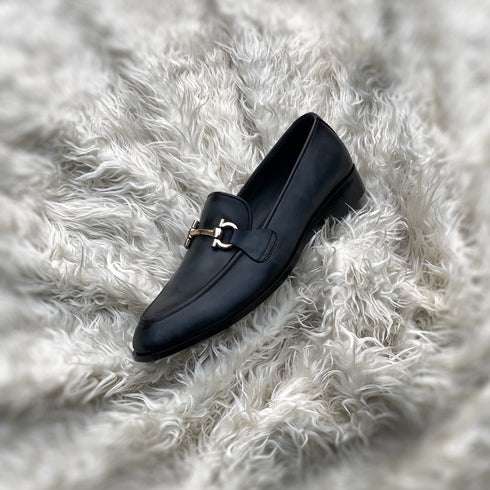Fabio - Dark Forest - Horse-bit loafer made from the finest tannery dyed Pull-up Calf leather.