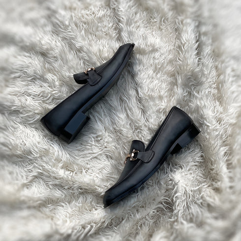 Fabio - Dark Forest - Horse-bit loafer made from the finest tannery dyed Pull-up Calf leather.