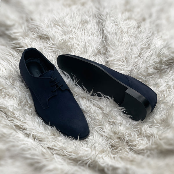 Ian - two component derby made from the finest Suede leather.