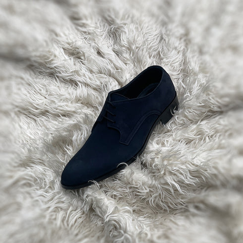 Ian - two component derby made from the finest Suede leather.