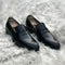 Lucas - Penny loafer with hand stitch detailing. Made from high quality Calf leather, soft inner leather lining and rounded edge leather sole