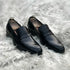 Lucas - Penny loafer with hand stitch detailing. Made from high quality Calf leather, soft inner leather lining and rounded edge leather sole
