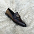 Lucca - Horse-bit Penny loafer finished in the very beautiful museum Burnt Cedar patina