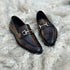 Lucca - Horse-bit Penny loafer finished in the very beautiful museum Burnt Cedar patina