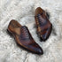 Terrance - Semi brogue cap toe Oxford, made from the finest soft Calf leather. Finished in the very beautiful Nutmeg patina